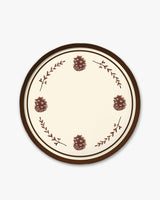 Grove Dinner Plate Set in Pinecone
