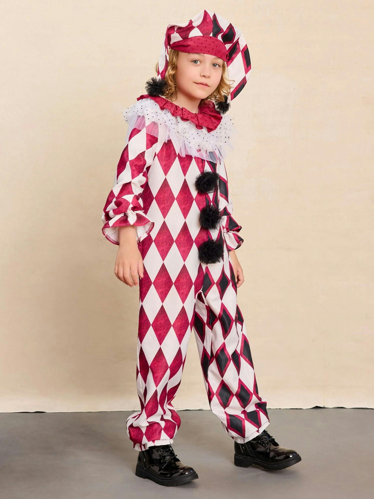 Harlequin Costume for Kids