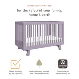 Babyletto Hudson 3-in-1 Convertible Crib with Toddler Bed Conversion Kit - Retail Exclusive