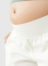 Soft Cotton Utility Maternity Shorts