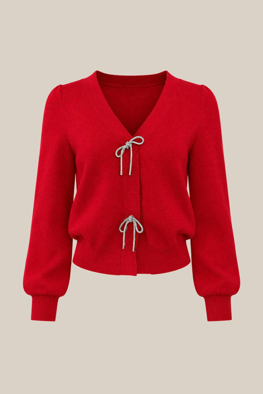 Illyria Sweater in Red