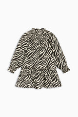Zephyr Dress Zebra Print