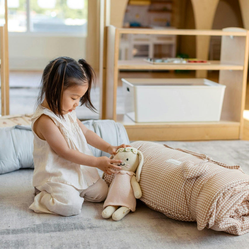 Organic Toddler Nap Roll-N-Rest Mat Set