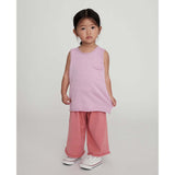 Baby Girls My Boxy Cotton Rolled Edge Wide Leg Pants