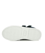 Soft Nappa Leather Sneaker Boots, Dark Blue