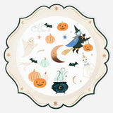 Ornate Edge Halloween Dinner Plates