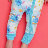 Convertible Zip-Up Footie - Disney Stitch Dreamsicles