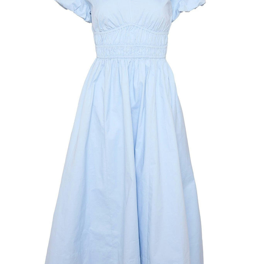 Zella Dress in Sky Blue