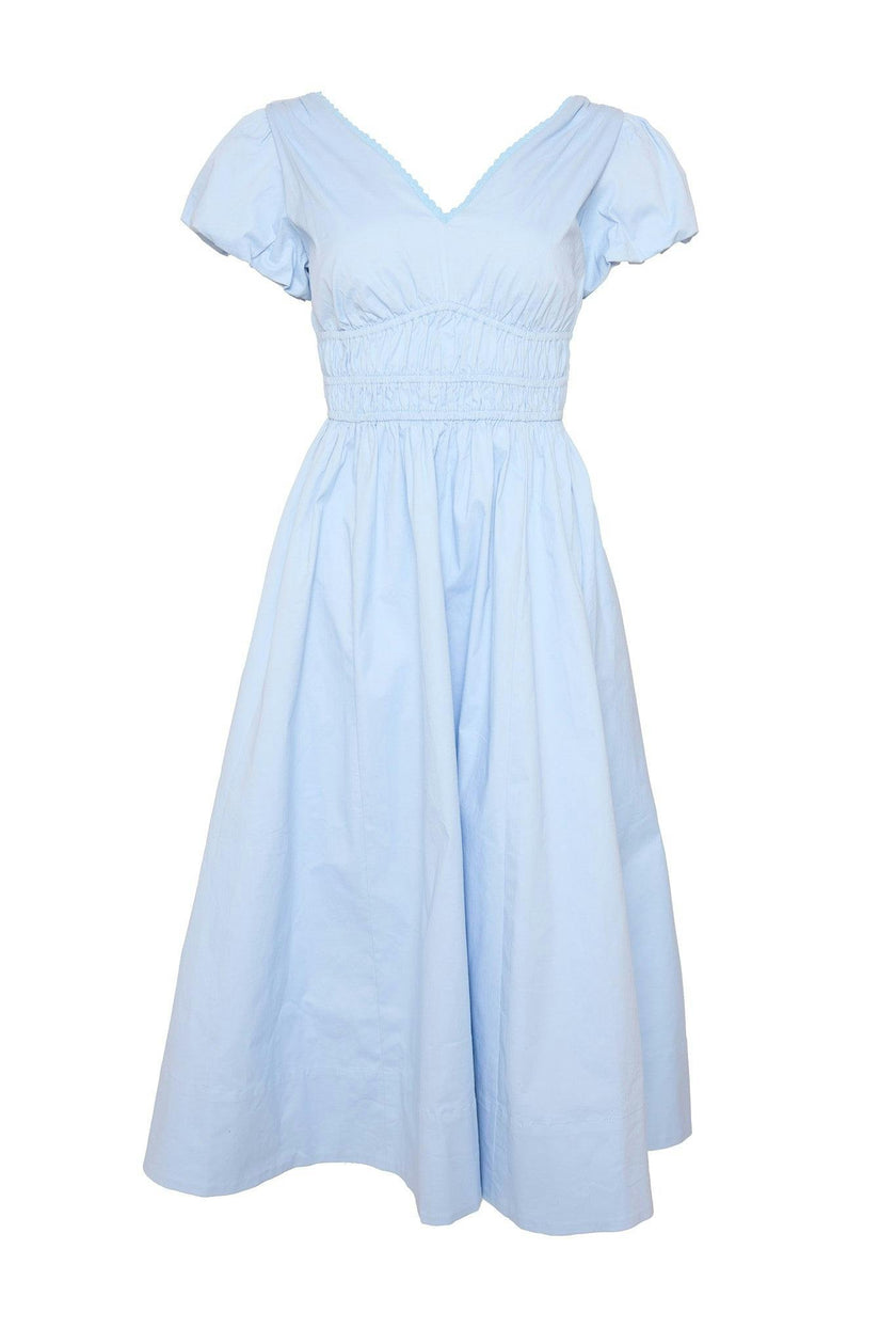 Zella Dress in Sky Blue