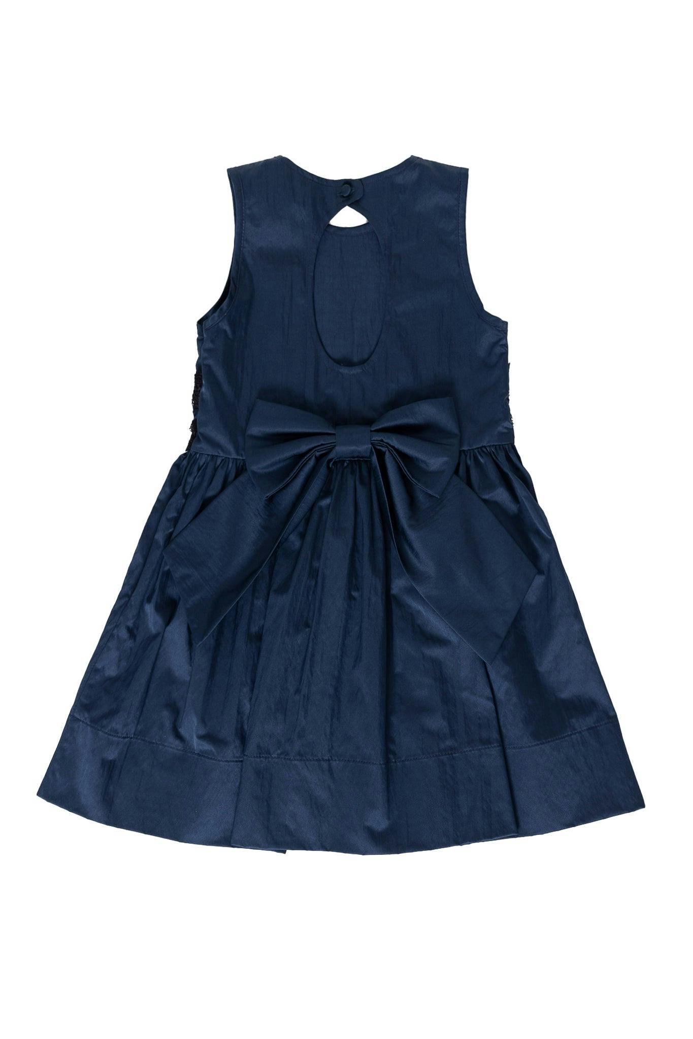Mini Greyson Dress in Navy