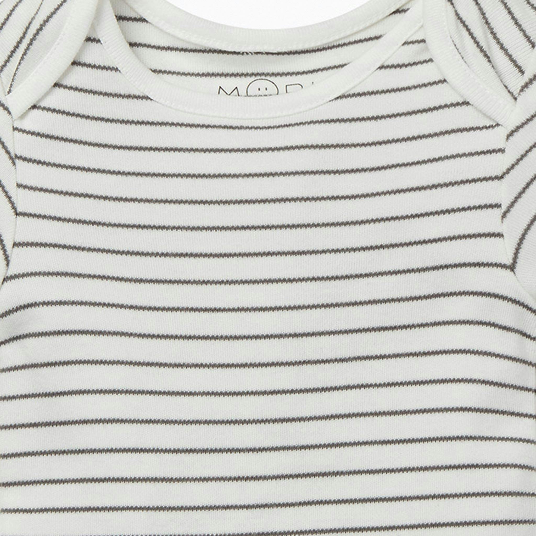 Short Sleeve Bodysuit - White