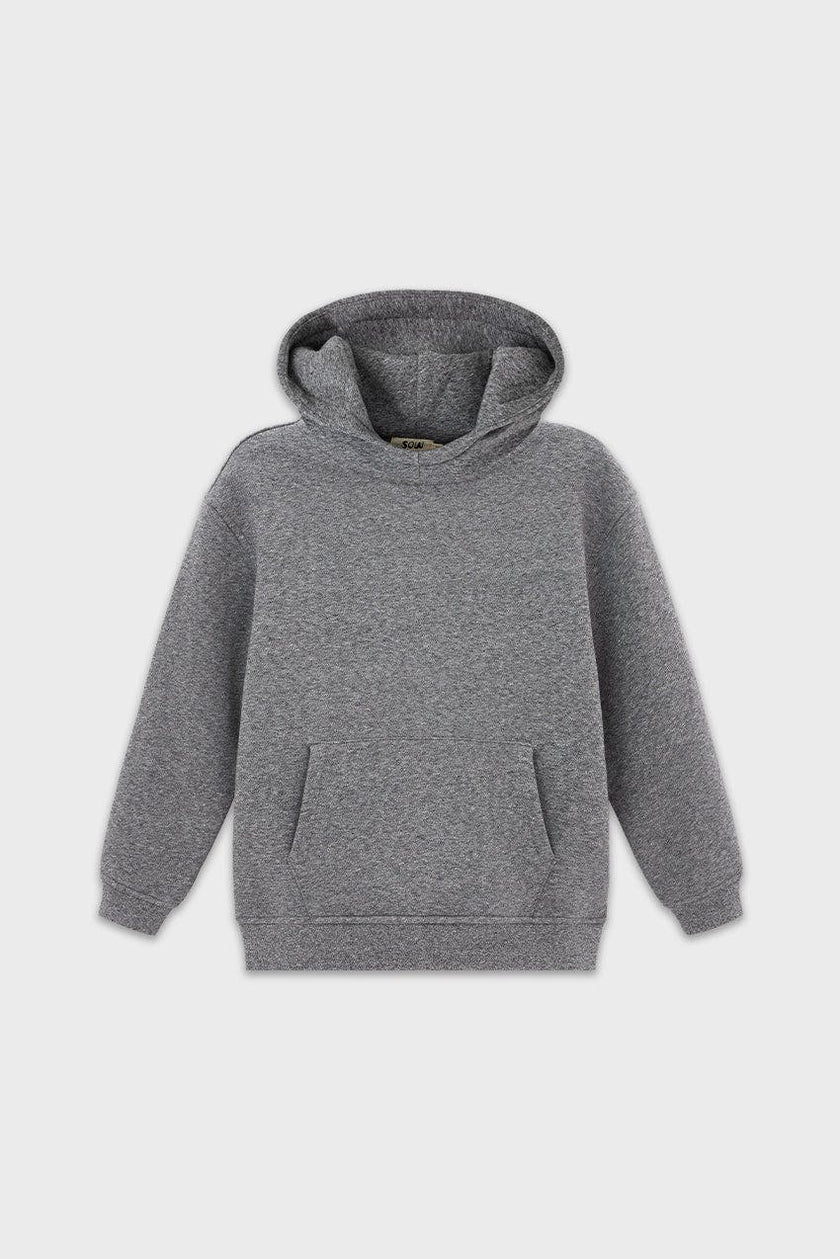 Relaxed Organic Fleece Hoodie