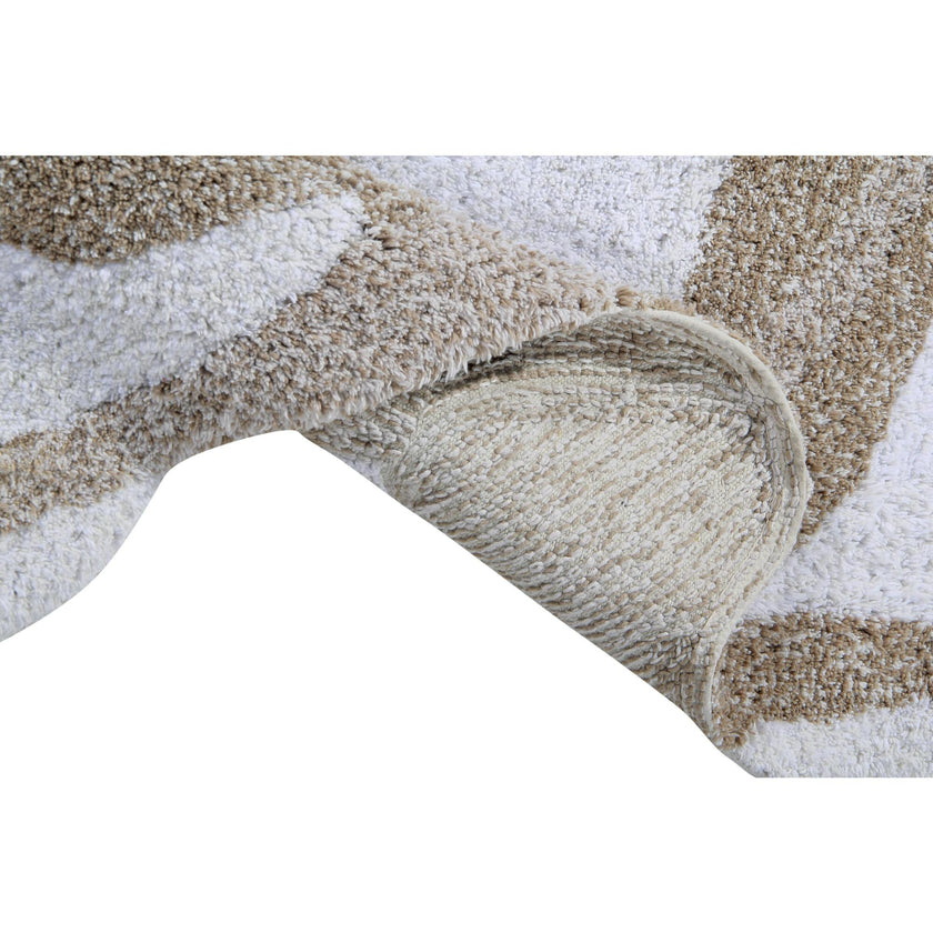Cotton Flower Washable Rug