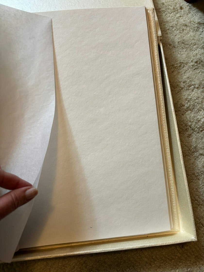 Handmade Eco-Friendly Wedding Album / Scrapbook