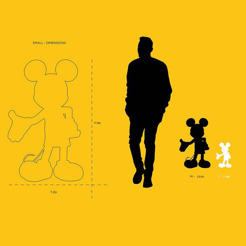 Mickey WELCOME Gold 12in