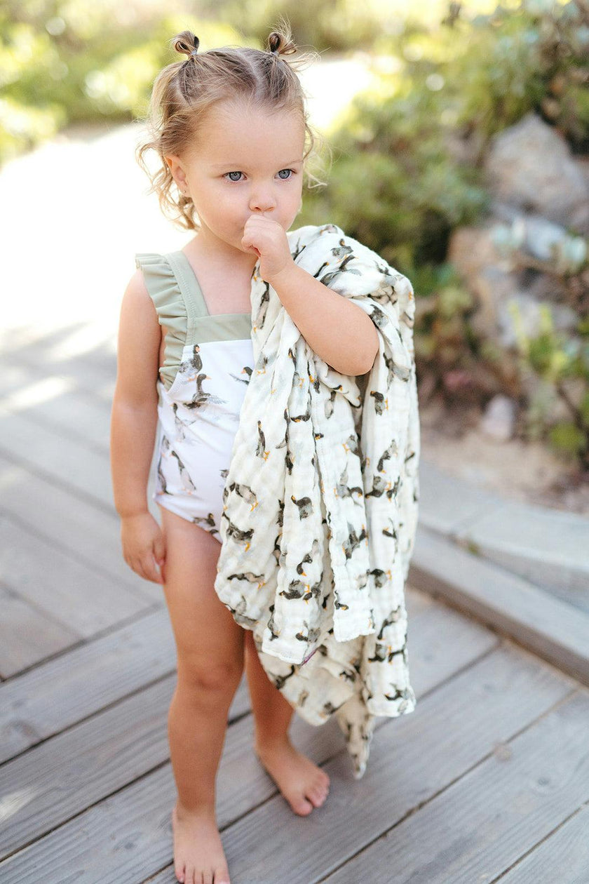 Island Leaf Beach and Swim Towel