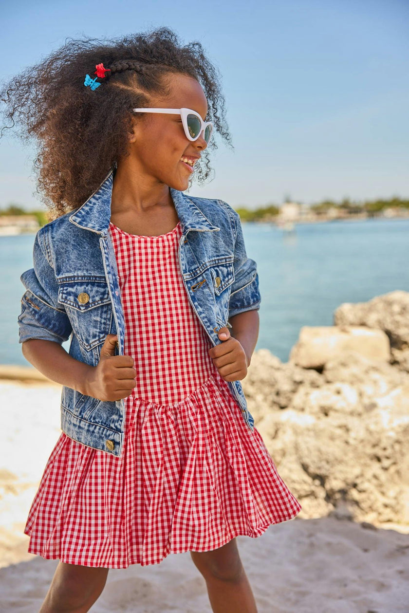 American Flag Denim Jacket
