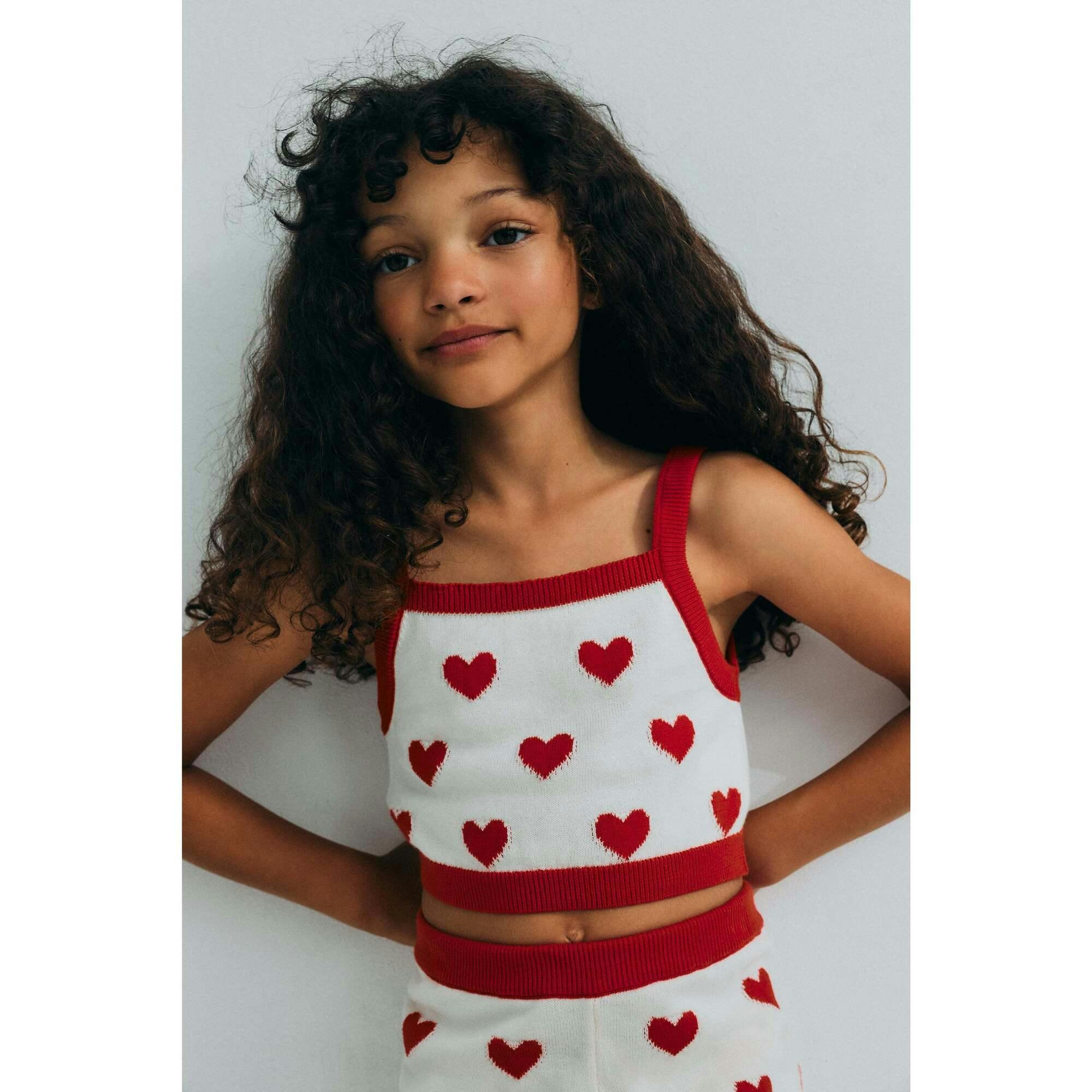 Maqui Cardigan Hearts Jacquard