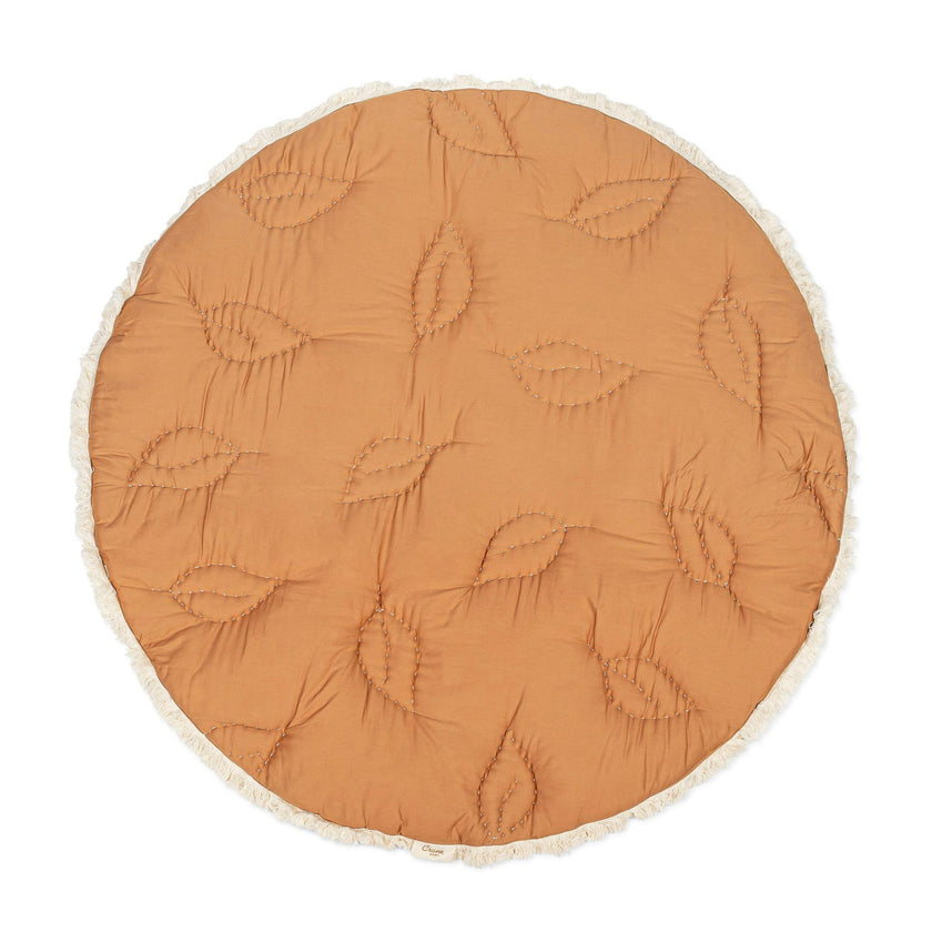 Willow Dainty Leaf Cotton Quilted Baby Play Mat