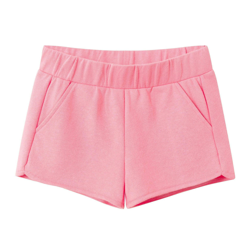 Girls French Terry Top & Short | Glitter Cheetah