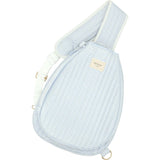 Power Blue Stripe Coated Tennis Bag