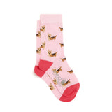 Great British Socks - Pink Corgi