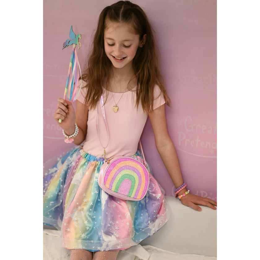 Enchanted Unicorn Skirt & Wand Set