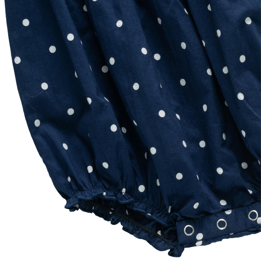 Baby Girls Jaipur Bubble - Navy Dot