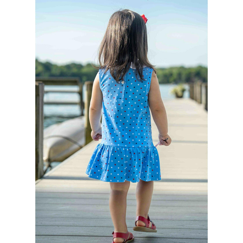 Printed Knit Dress With Flowers