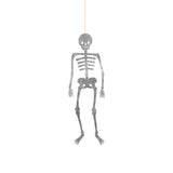Glitter Jointed Skeleton Decorations