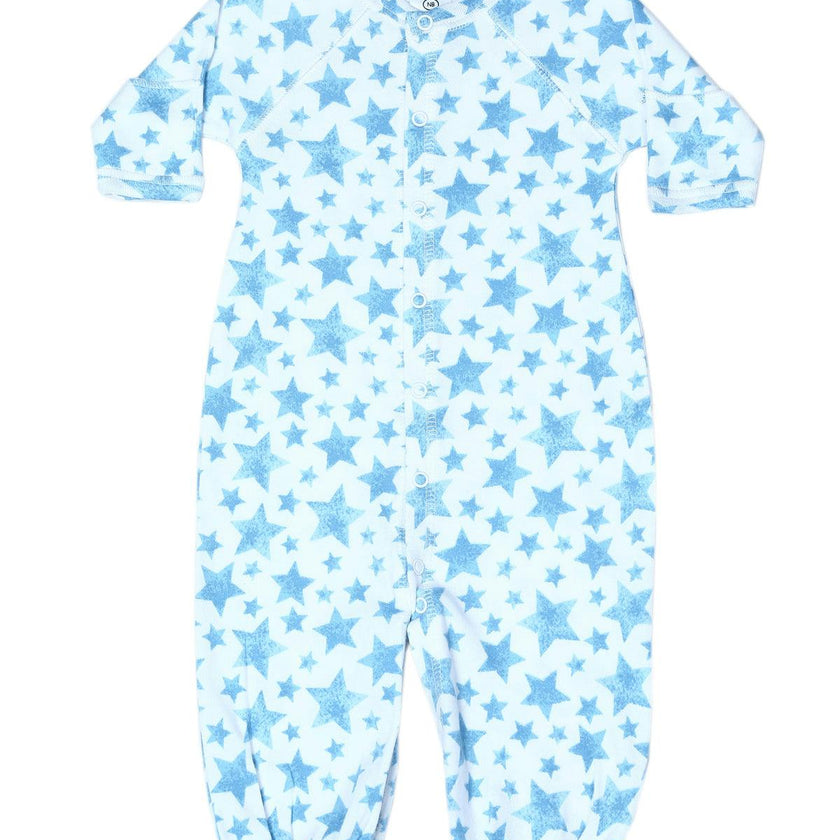 Baby Converter Gown - Soft Stars