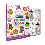 Stickiville Color-In' Sticker Book - Cute-N-Spooky Doodles - 400+ Stickers