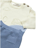 Newborn Knit Pants and Sweatshirt Set