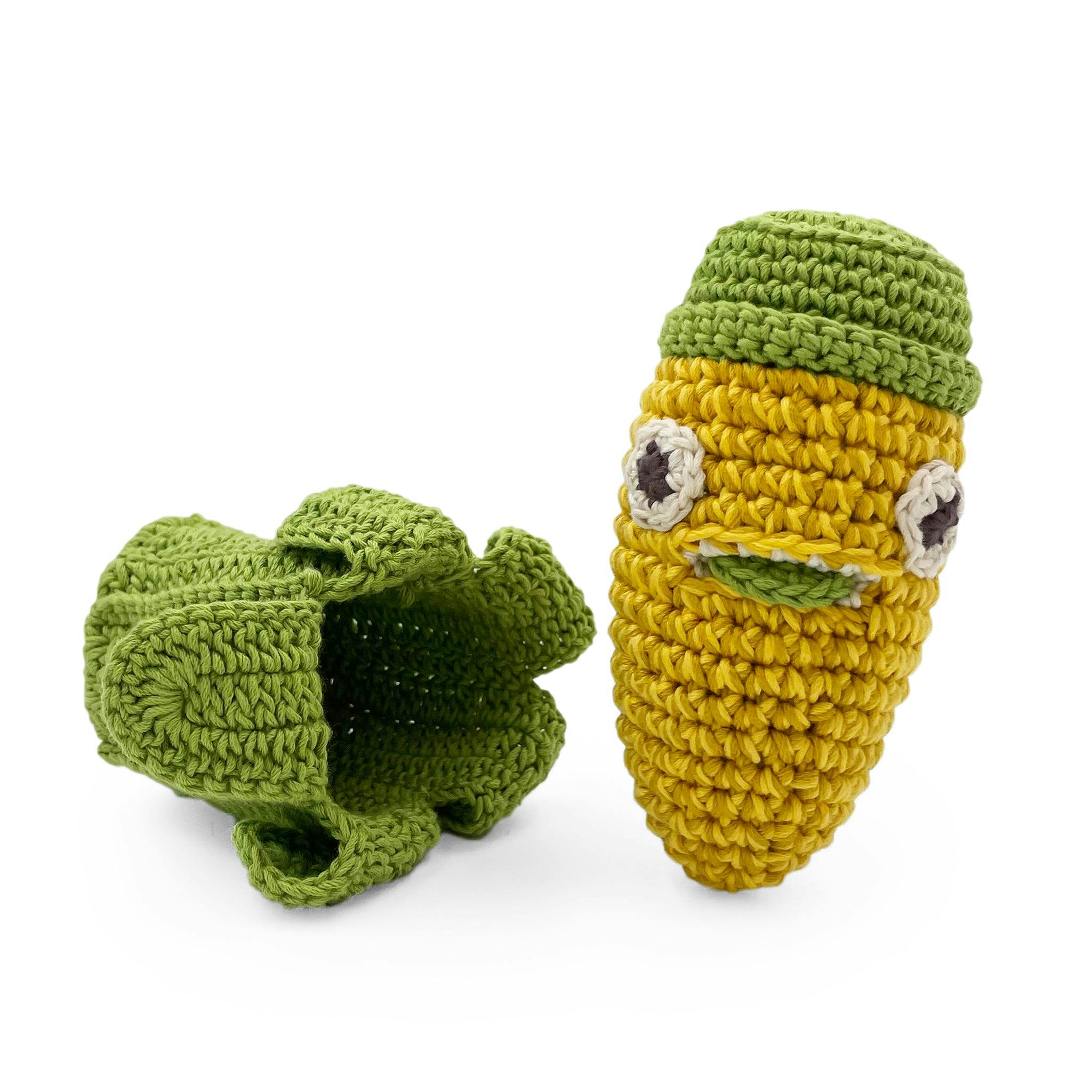 Vegetable Harvest Gift Set 👩🏻‍🌾 👀 100% organic cotton crochet plushies