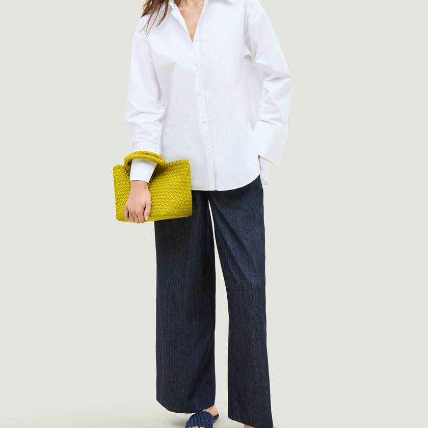 St. Barths Small Tote  | Ochre