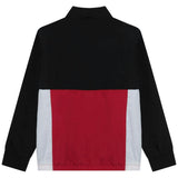 Black & Red Zip-Up Jacket