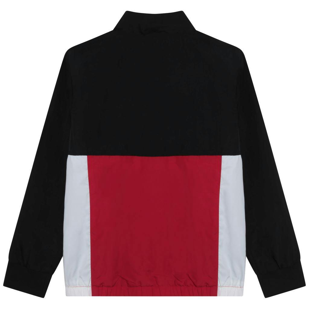 Black & Red Zip-Up Jacket