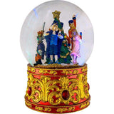120MM Musical Lighted Nutcracker Water Globe
