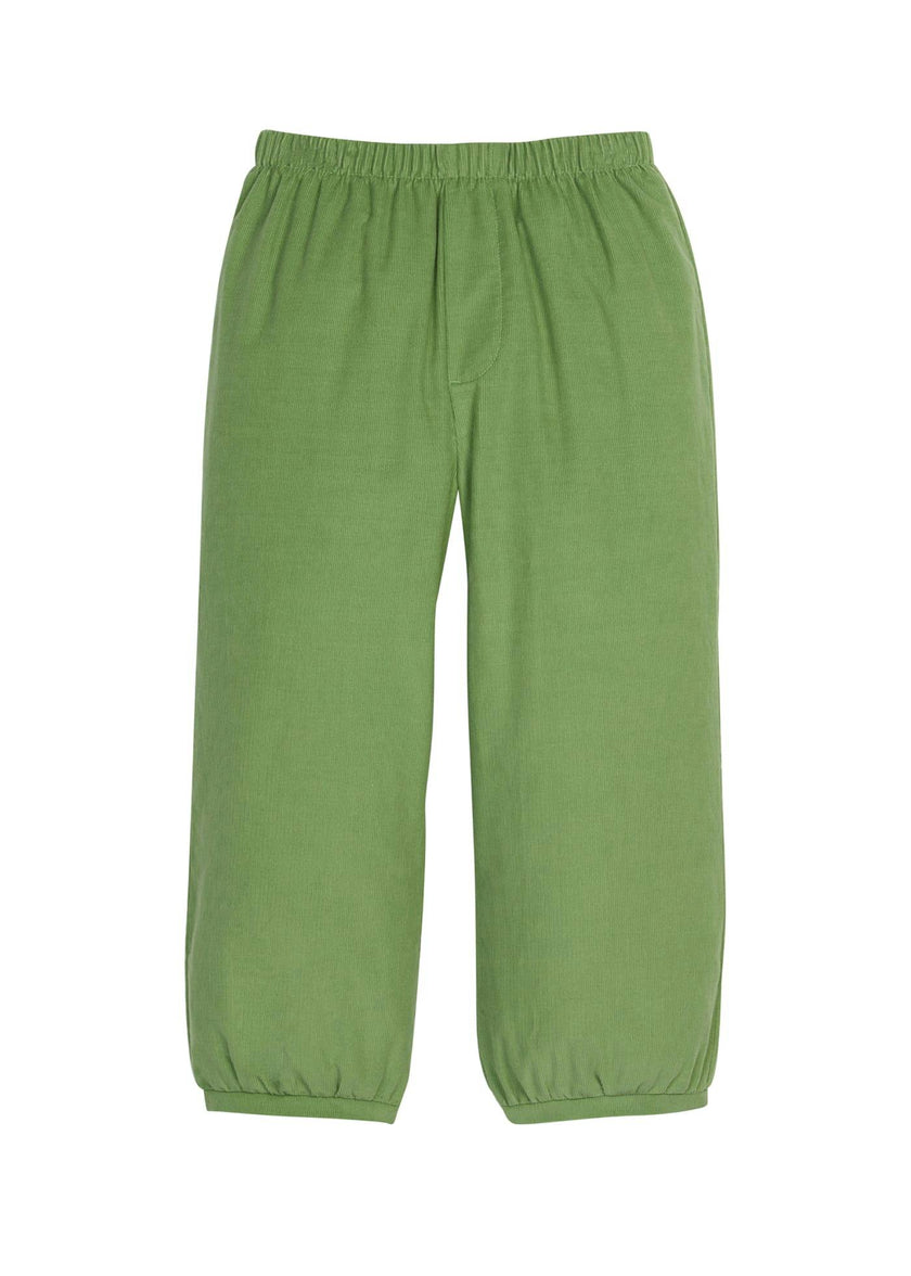 Banded Pants - Watercress Corduroy