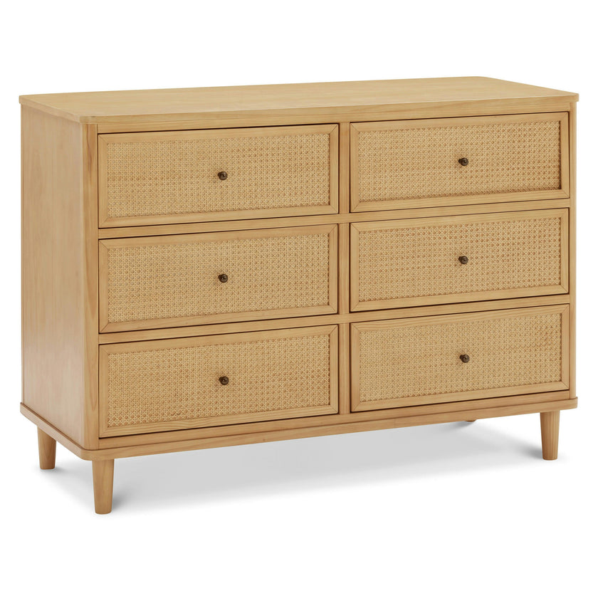 Namesake Marin with Cane 6 Drawer Assembled Dresser (49")