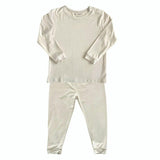 Solid Long Sleeve Pajamas