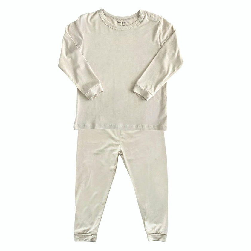 Solid Long Sleeve Pajamas