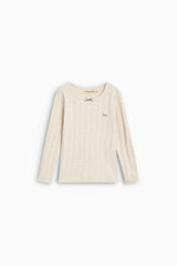 TNS Logo Tee Whisper White Melange