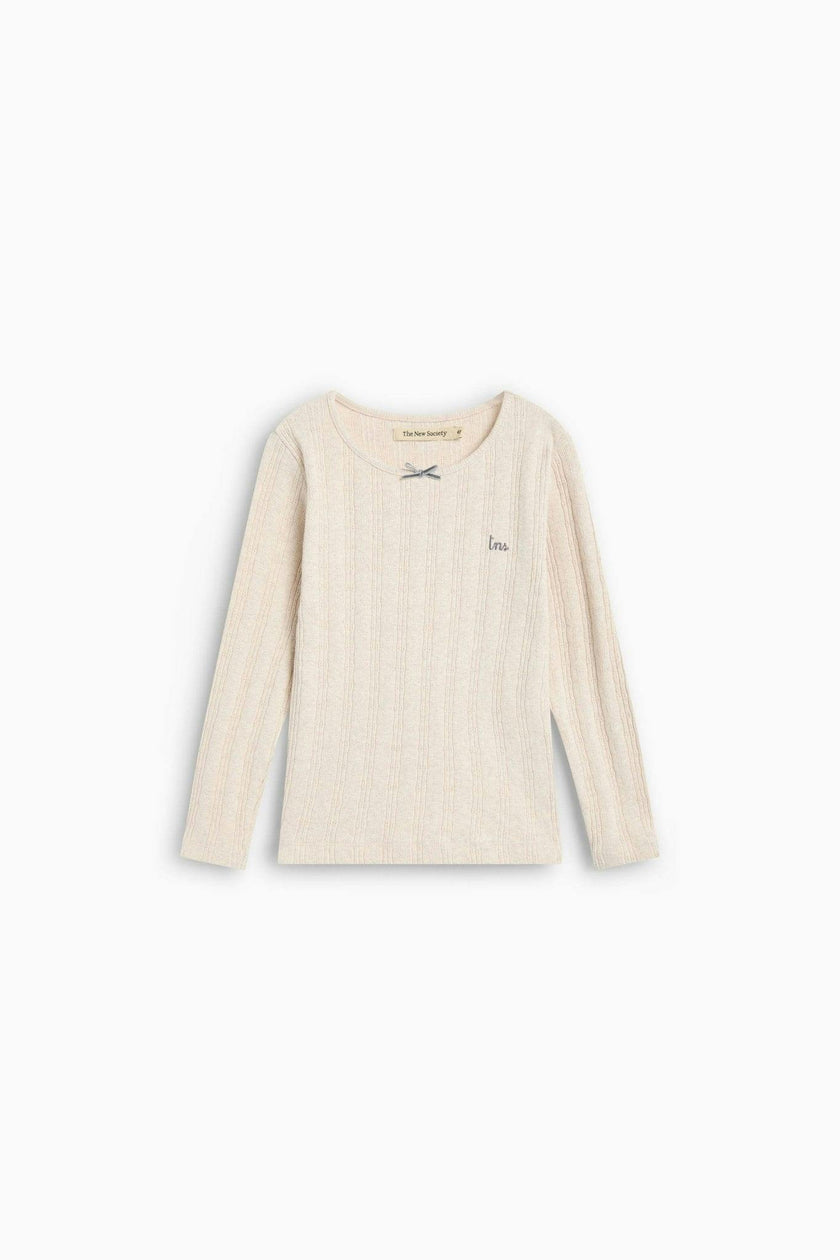 TNS Logo Tee Whisper White Melange