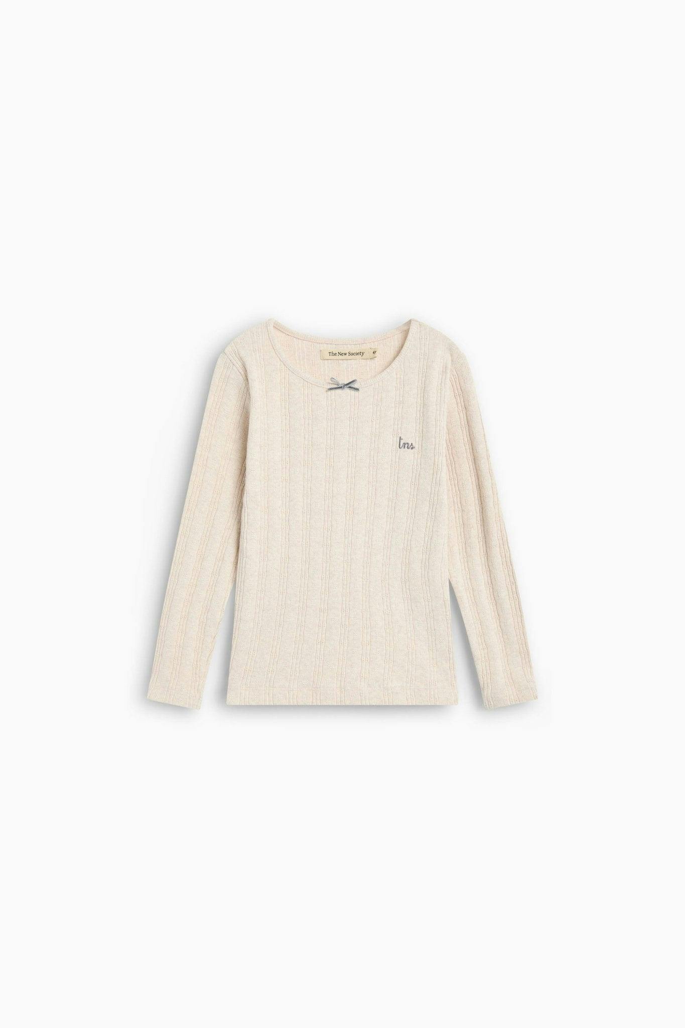 TNS Logo Tee Whisper White Melange