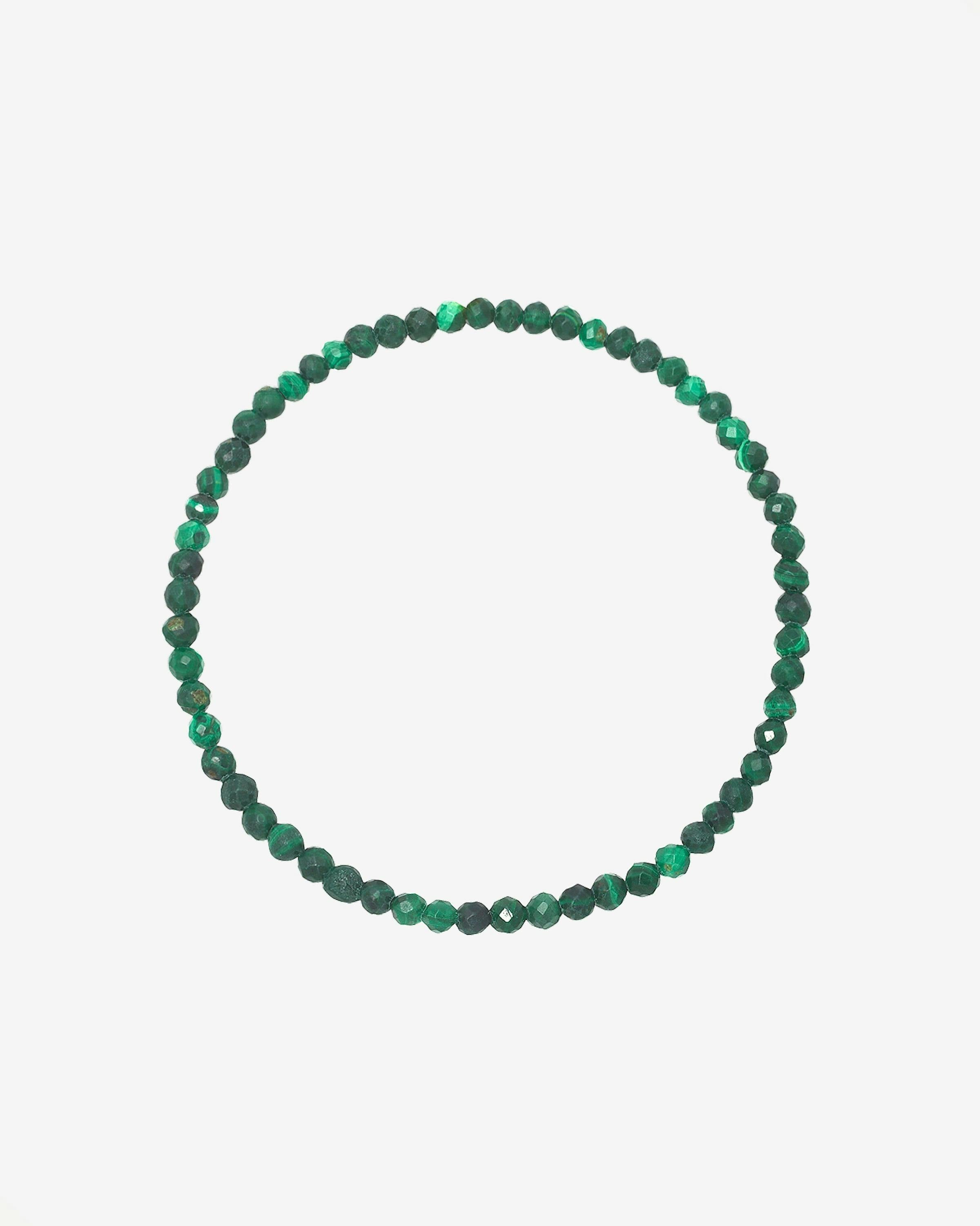 Malachite Bead Bracelet