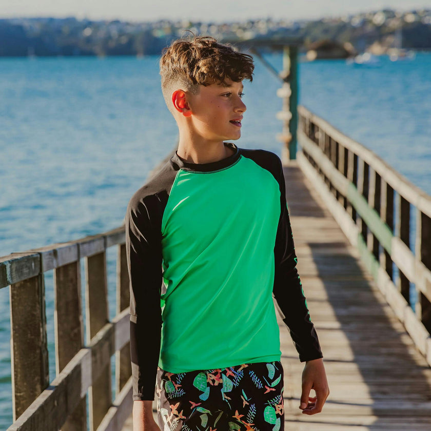 Surf School LS Rash Top