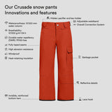 Crusade snow pants