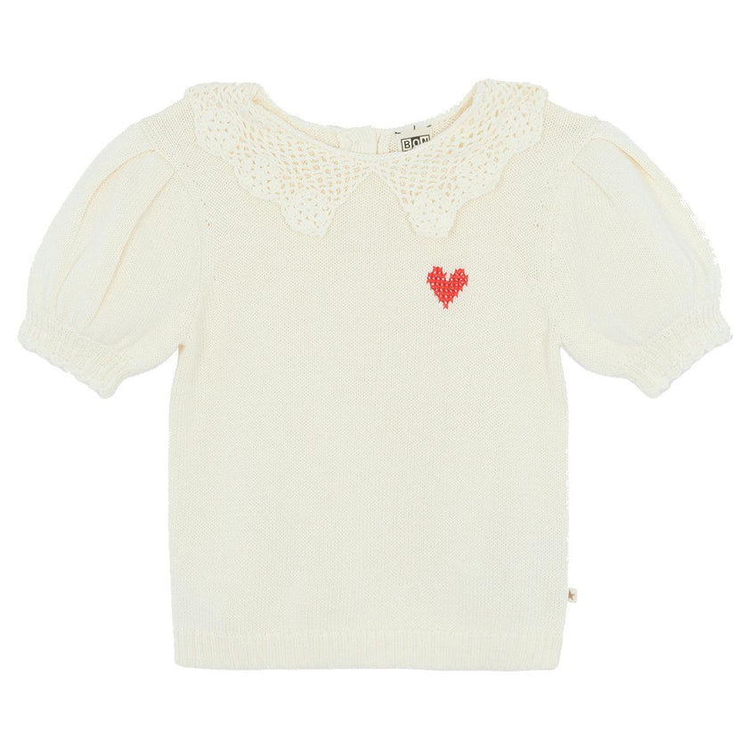 BONTON Niko Sweater - Ecru Bonton