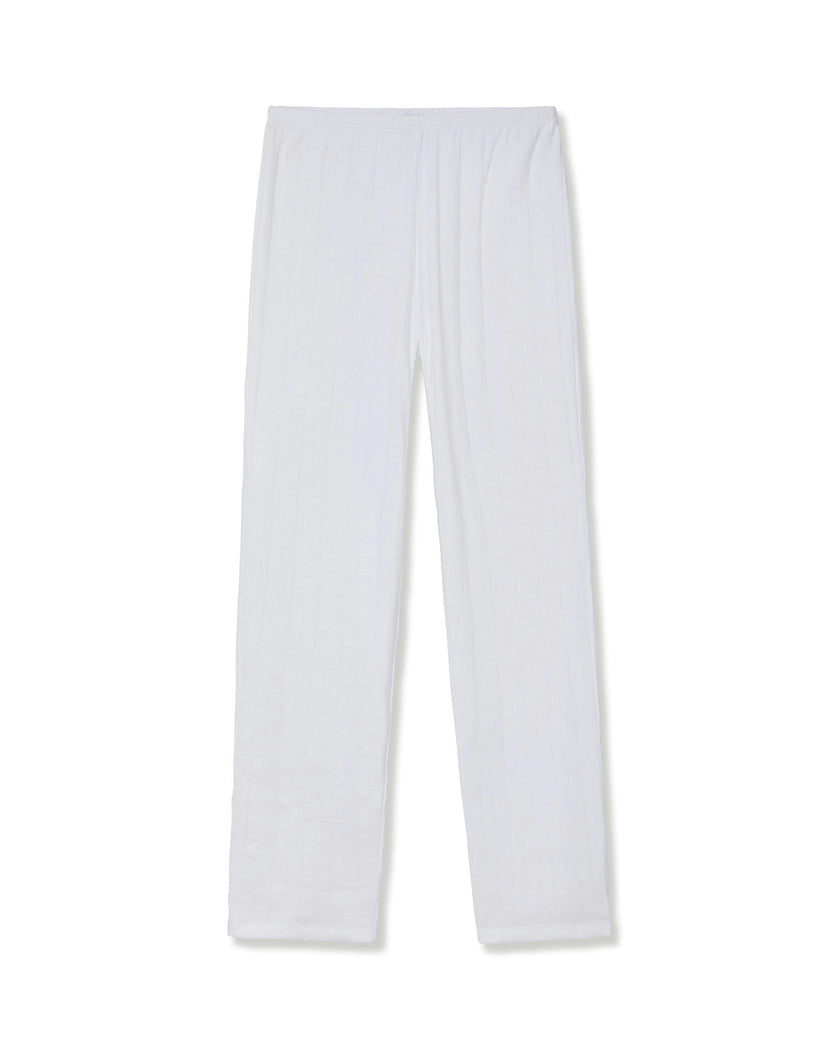 Women's Pointelle Pant in White